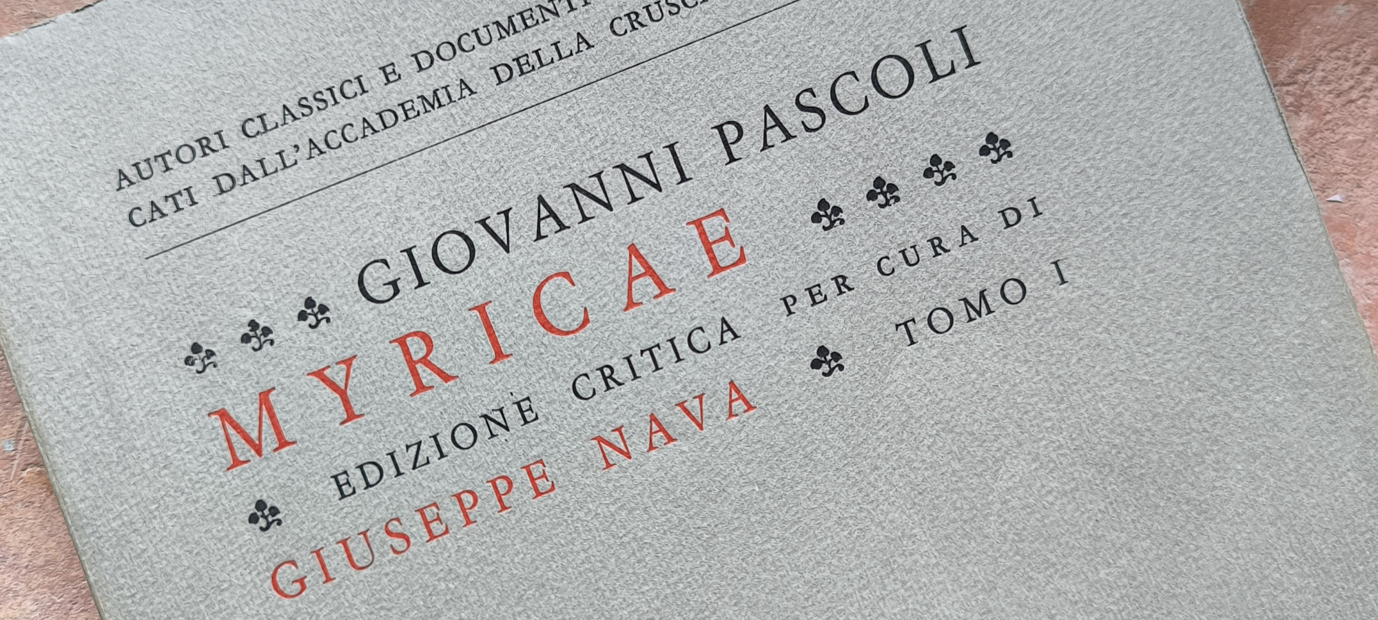 Slider bibliografia di Giovanni Pascoli