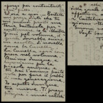 Lettera inviata a Pascoli da Plinio Nomellini, Torre del Lago, 29 novembre 1906 Lettera inviata a Pascoli da Plinio Nomellini, Torre del Lago, 29 novembre 1906