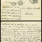 M. Pascoli a Caselli, Castelvecchio, 10 settembre 1920 M. Pascoli a Caselli, Castelvecchio, 10 settembre 1920