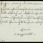Esercizi di latino Distici di Maria dedicati al fratello e datati 1 maggio 1892 Esercizi di latino Distici di Maria dedicati al fratello e datati 1 maggio 1892