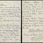 Lettera di Donadoni a Maria Pascoli Maria, 3 febbraio 1950 Lettera di Donadoni a Maria Pascoli Maria, 3 febbraio 1950