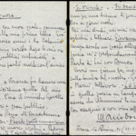 Lettera di Donadoni a Maria Pascoli Maria, 22 febbraio 1950 Lettera di Donadoni a Maria Pascoli Maria, 22 febbraio 1950