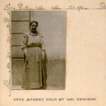 Istantanea di Maria Pascoli scattata dal fratello nello stesso luogo della foto precedente Istantanea di Maria Pascoli scattata dal fratello nello stesso luogo della foto precedente